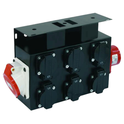 16A schuko break-out box