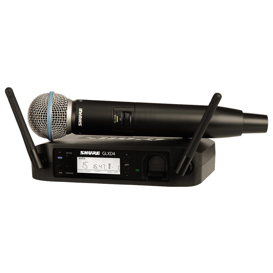 Shure Beta58 wireless (GLXD24E)